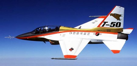 Учебно-боевой самолет KAI T-50 GOLDEN EAGLE (Южная Корея)