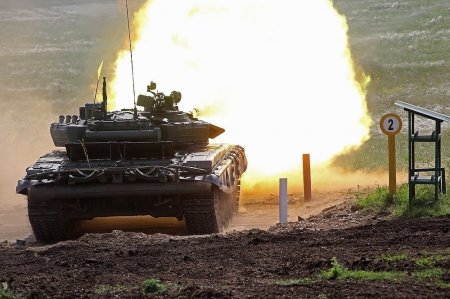 Т-72Б3 впервые применили управляемые ракеты в Сирии 