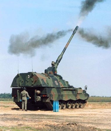 PzH 2000- самоходная артиллерийская установка (Германия)