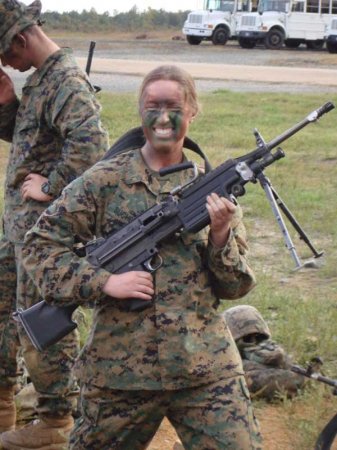 Морская пехота США, фото девушек