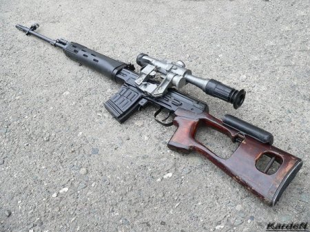 Снайперская винтовка Драгунова СВД (Россия)