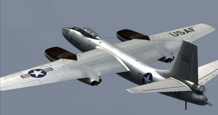 Бомбардировщик NORTH AMERICAN B-45 «TORNADO» (США)