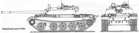 Средний танк Т-55А (СССР)
