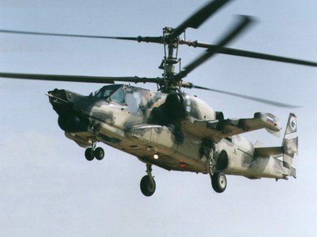 Боевой ударный вертолет КА-50