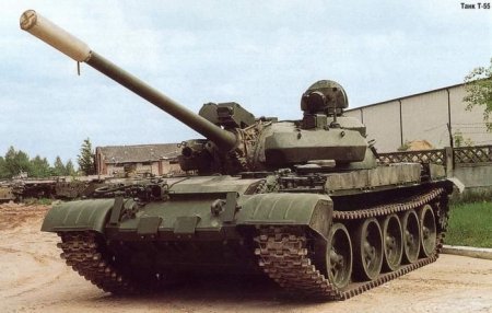 Средние танки Т-54 и Т-55
