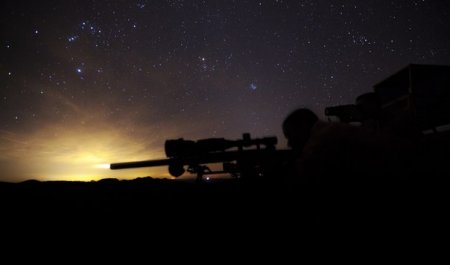 Борьба против снайпера ночью