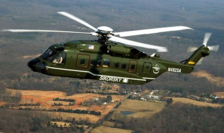 Многоцелевой вертолёт Sikorsky S-92 Helibus (США)