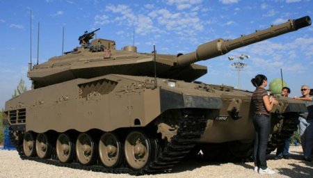 Основной боевой танк Merkava Mk.4 (Израиль)