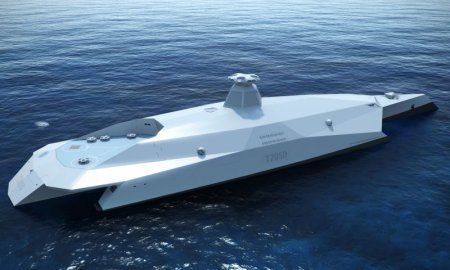 Дизайнеры из Великобритании представили концепт боевого корабля будущего