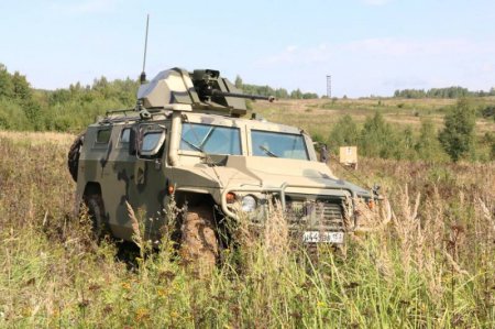 На форуме «Армия-2016» представят бронеавтомобиль «Тигр» с пушечным модулем 