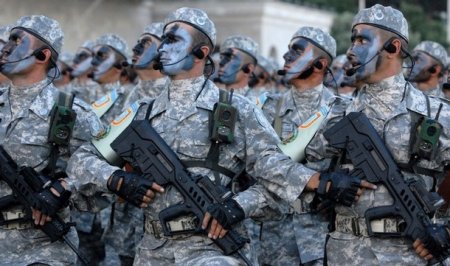 Отдых военнослужащих в  Азербайджане 