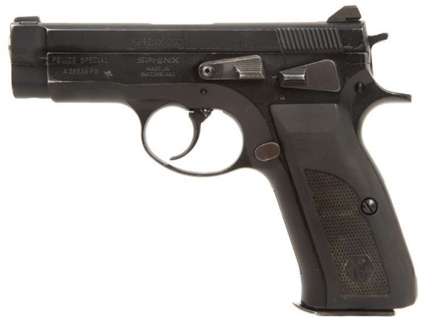 Пистолет Sphinx AT 2000 Police Special (Швейцария) 
