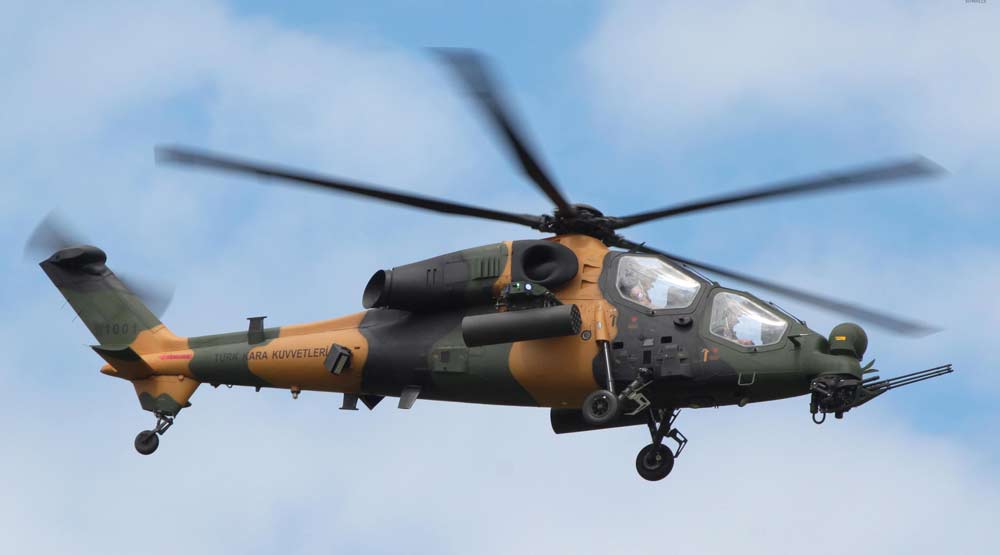  Ударный вертолёт Agusta-Westland T129 ATAK (Турция) Найти похожие новости ?