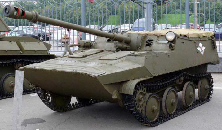 Опытная САУ АСУ-57П «Объект 574» (СССР)