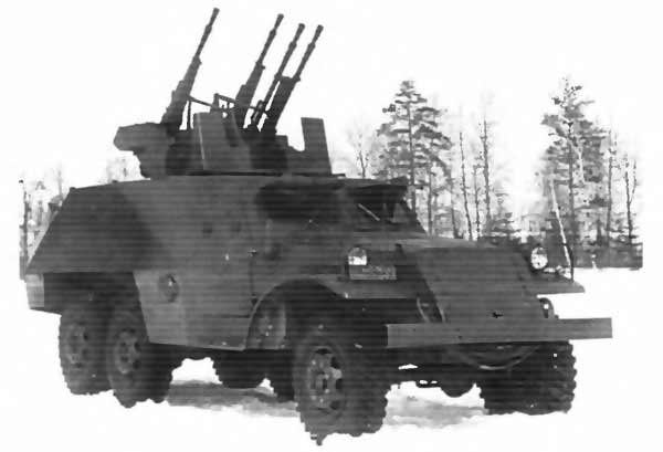 Опытная ЗСУ ЗИС-152Д с ЗТПУ-4 (СССР)