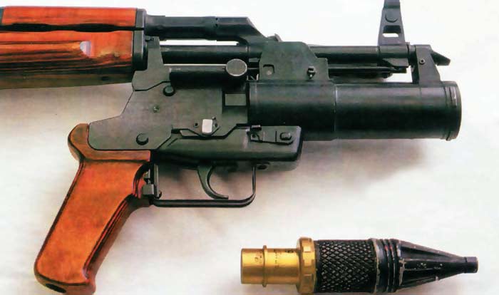 Подствольный гранатомёт ОКГ-40 «Искра» (ТКБ-048) (СССР)