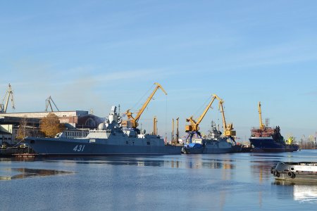 Корвет "Гремящий" впервые выйдет на испытания в море 21 апреля 