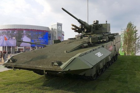 Российская бронетехника "примеряет" более мощный калибр 