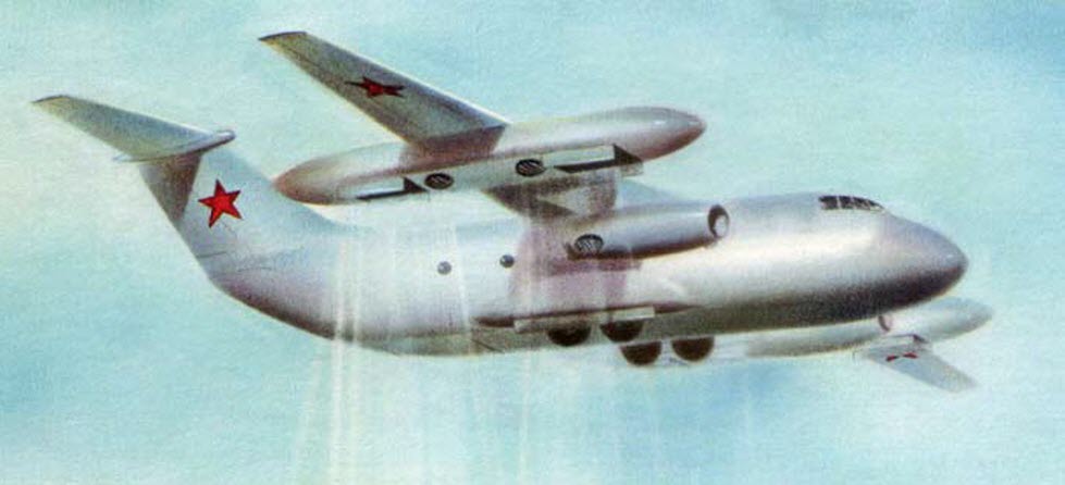 Проект военно-транспортный самолет ВВП Бе-32 1965 года (СССР)