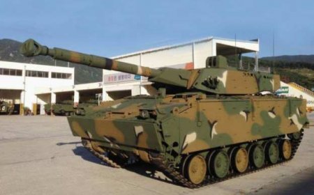 Средний танк K21-105 (Южная Корея)