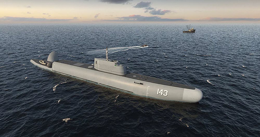 Новая разработка КБ «Рубин»: патрульный корабль, сочетающий в себе надводные и подводные характеристики