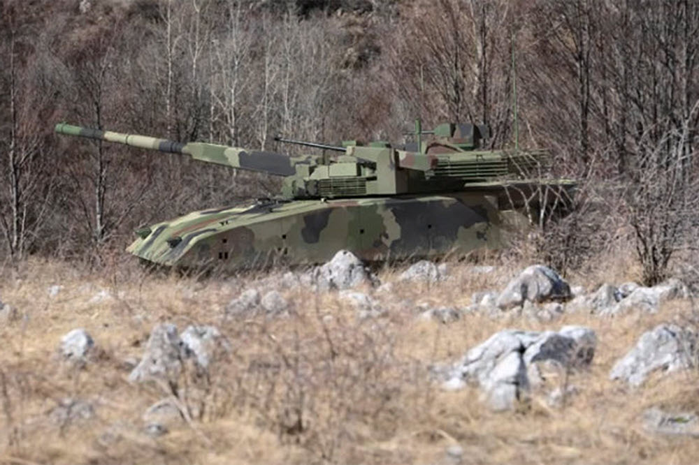 Сербский танк М-20УП1