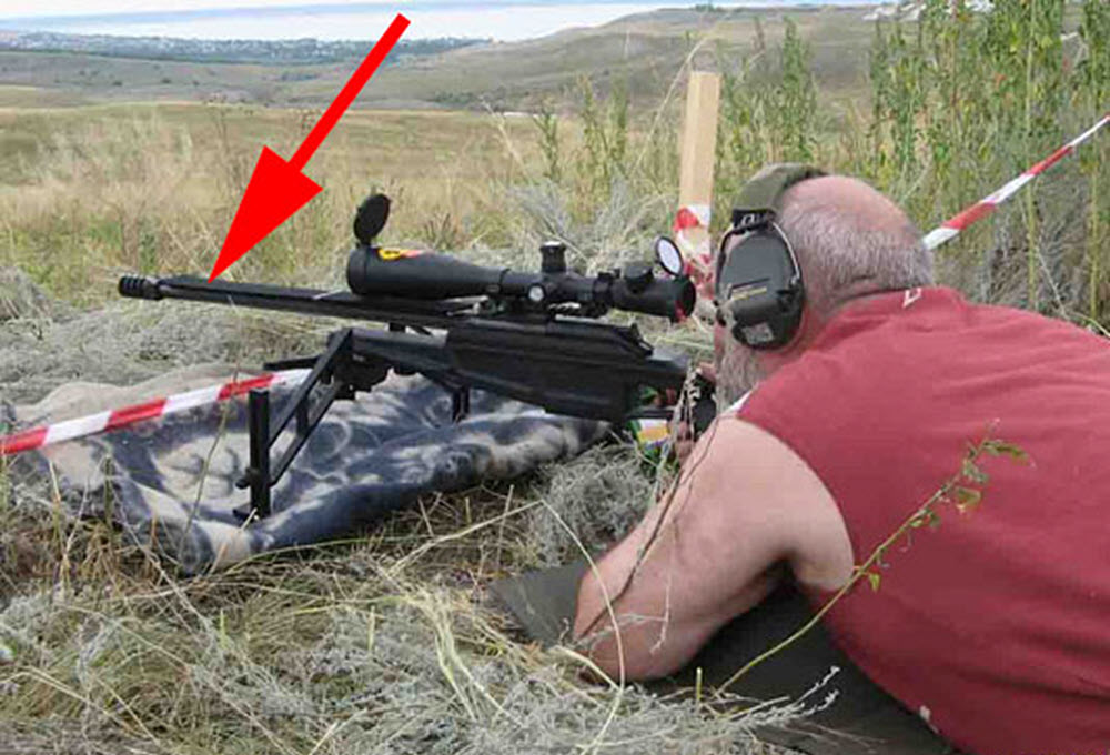 “Антимиражная лента” на снайперских винтовках. Что и зачем?