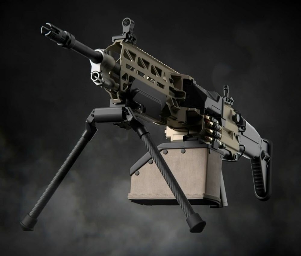 Сверхлегкий пулемет FN Evolys