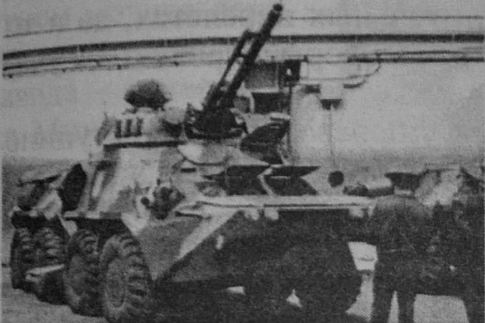 На Украине пытались создать колесный танк из БТР-80 и БМП-3