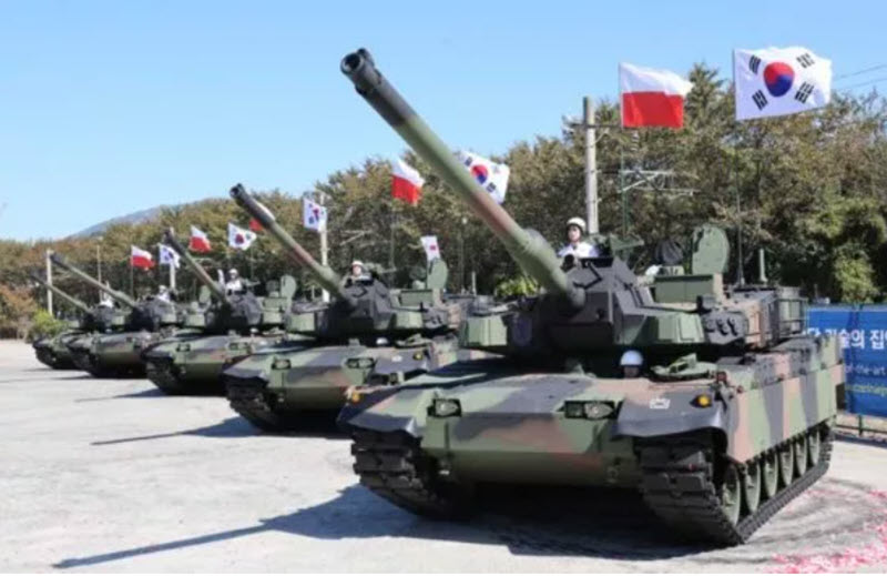 Польша получила танки К2 и самоходки К9 из Южной Кореи